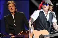 Paul McCartney compartió un video de Johnny Depp en pleno escenario y encendió la polémica