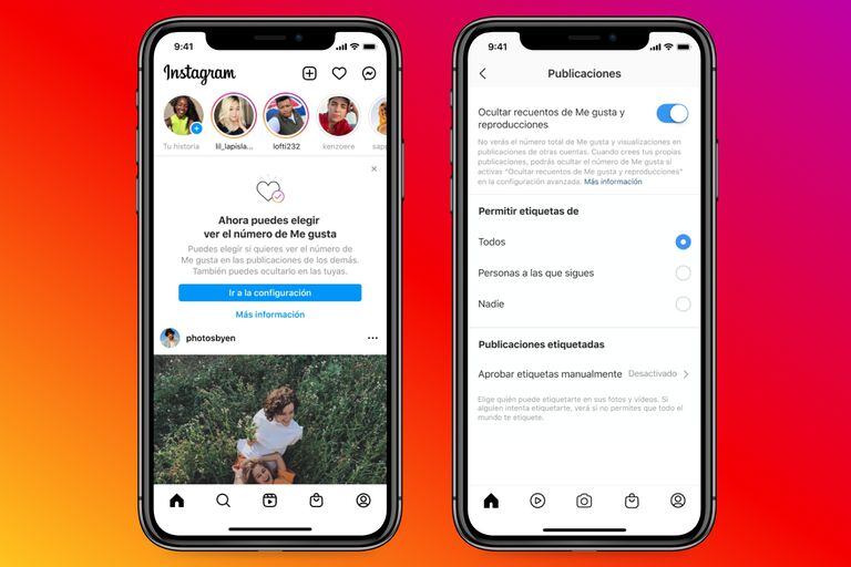 Instagram ahora permite ocultar los Me gusta que tienen las publicaciones que vemos en nuestra cronología