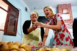 Ivanka Trump visitó a una panadera en Palpalá