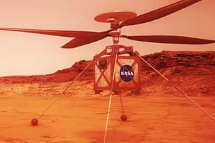 Por primera vez, la NASA hará volar un mini helicóptero en Marte