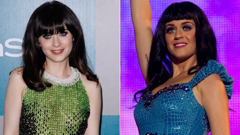 Zooey Deschanel and Katy Perry even had the same haircut for a long time