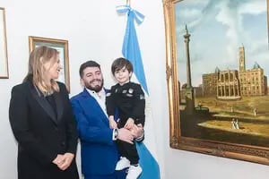 Diego Maradona Jr.. Con LA NACION: la emoción tras recibir la ciudadanía