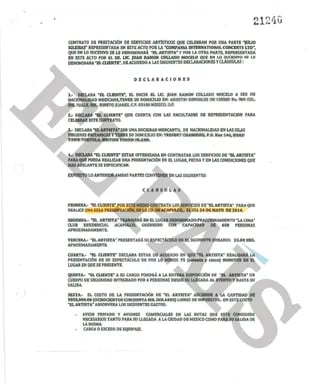 El contrato que complica a Julio Iglesias
