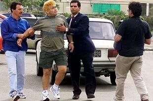 Incluso en Cuba, su lugar de "desintoxicación", Maradona no estuvo exento de enojos y controversias.
