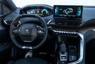 Moderno y tecnológico, así es el interior del Peugeot 3008 Hybrid4
