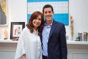 Eduardo "Wado" de Pedro junto a Cristina Kirchner