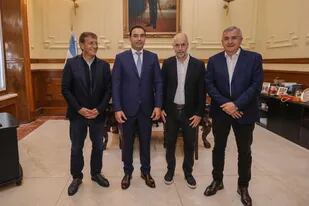 Los gobernadores radicales y Rodríguez Larreta dieron una señal interna y hablaron en contra de la grieta