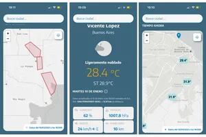 Una app oficial envía alertas a la población ante fenómenos de alto impacto y luego sumará un “Waze del tiempo”
