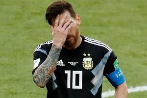 Argentina no pudo en el debut mundialista: empató 1-1 y Messi falló un penal