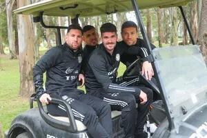 Messi compartió una foto con sus cómplices preferidos de la Selección