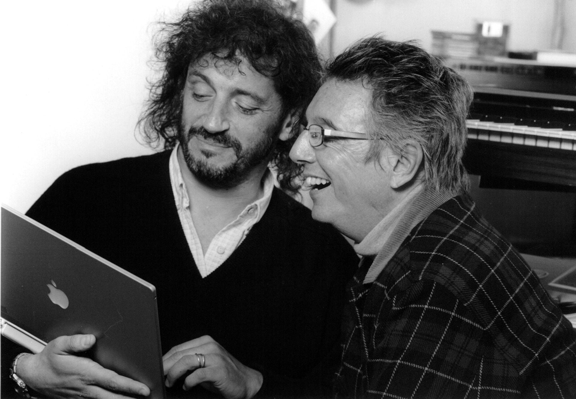 Ángel Mahler y Pepe Cibrián cuando concibieron Drácula, en 1991