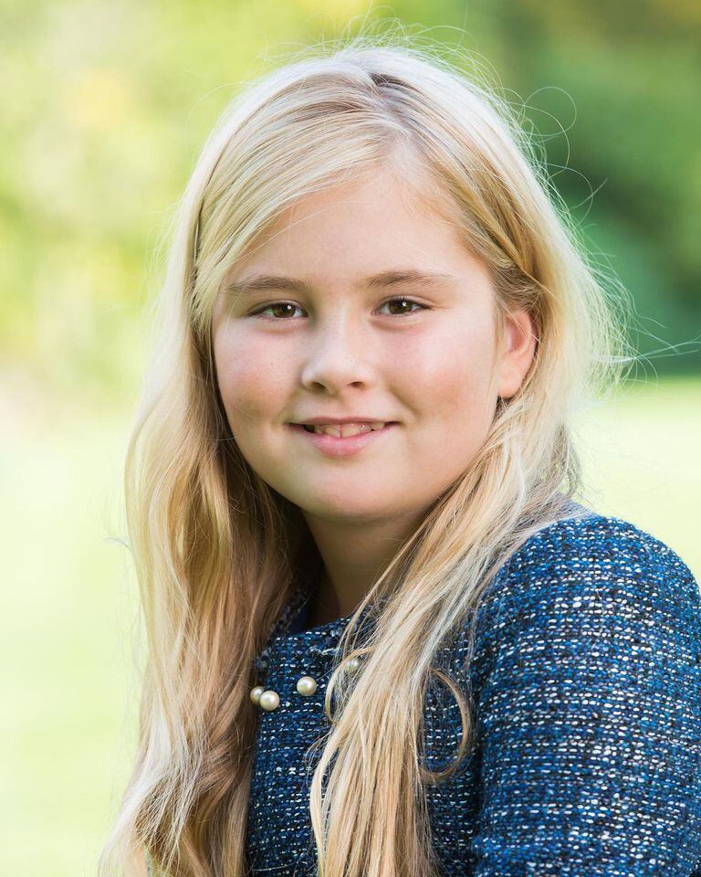 Amalia, la hija de Máxima Zorreguieta, cumplió 18 años (Foto: Instagram/@koninklijkhuis)