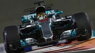 Lewis Hamilton fue el más rápido en los ensayos de Abu Dhabi