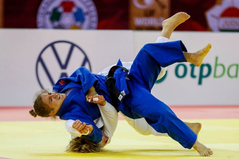 Paula Pareto volvió a competir luego de 14 meses y conquistó la medalla de plata en Hungría