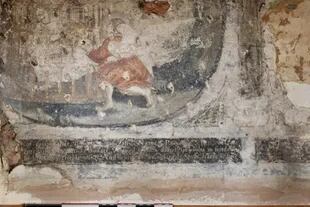 Los frisos encontrados en las paredes de una cocina en York tienen una antigüedad de más de 400 años