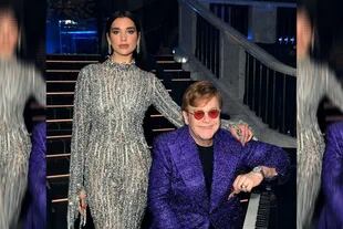Elton John y Dua Lipa estrenaron un remix
