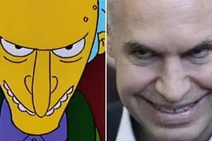 La respuesta de Larreta al hilo de memes que lo comparan con el Sr. Burns