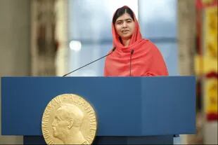 Malala da su discurso de aceptación del premio