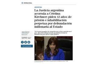 El Mundo de España compartió la solicitud hecha por el fiscal junto a Sergio Morla