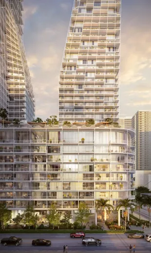 El diseño del nuevo rascacielos de Fort Lauderdale