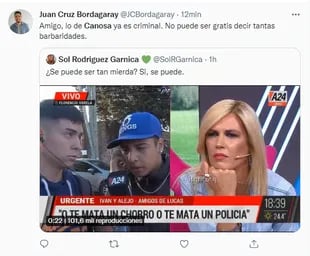 La pregunta de Viviana Canosa despertó una lluvia de críticas en las redes
