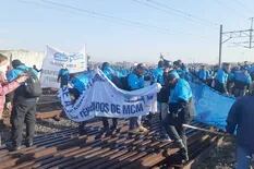 El ferrocarril Roca realiza un recorrido corto por una protesta de trabajadores en Avellaneda