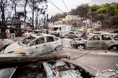 Feroz incendio forestal en Grecia: 74 muertos en medio de la ola de calor