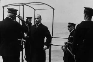 Benito Mussolini gobernó Italia de 1922 a 1943