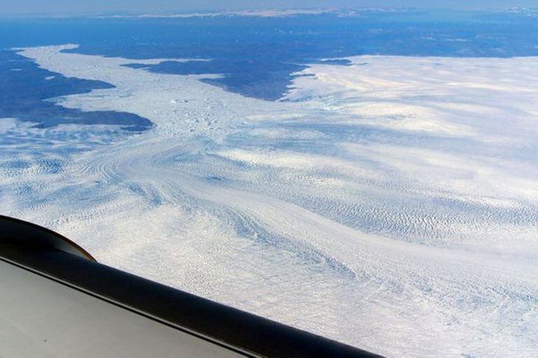 La formación se produjo en el hielo marino del Océano Ártico más antiguo y grueso
