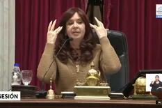 Cristina Kirchner, la ira y el estrépito