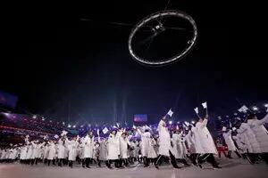 Con el mensaje de las dos Coreas, se inauguraron los Juegos de PyeongChang 2018