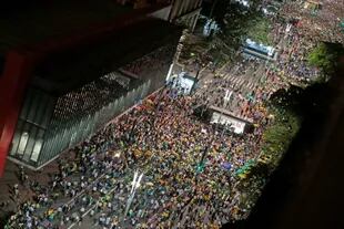 Manifestantes en las calles de Brasil piden prisión para Lula