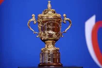 El campeón del Mundial de rugby 2023 levantará el trofeo Webb Ellis en Saint-Denis