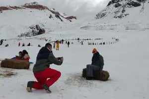 El pequeño parque de nieve camino a Chile que es furor y busca seguir creciendo