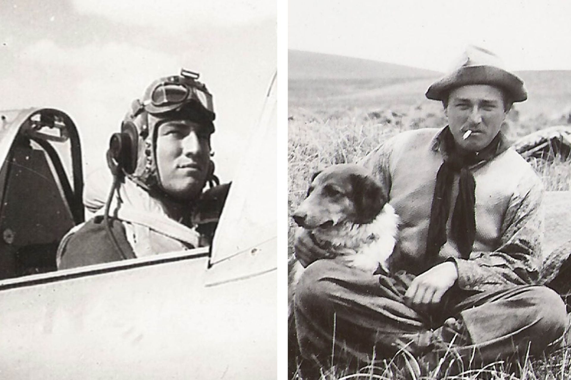 El gaucho que combatió a los nazis. Creció en Neuquén, se hizo piloto de cazas y fue “as del aire” en la Segunda Guerra Mundial