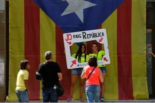Miles de catalanes celebraron la Diada
