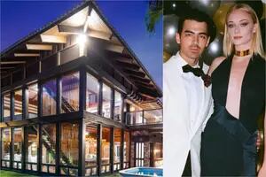 Joe Jonas y Sophie Turner compraron una imponente mansión vidriada con vista al mar
