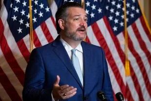 El senador republicano de Texas, Ted Cruz, una de las figuras reconocidas de la Cámara alta.