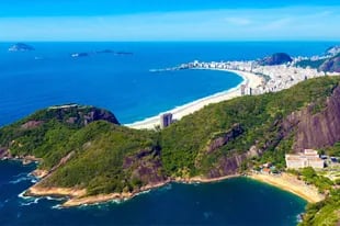 Panorámica de algunas de las playas principales de Río de Janeiro
