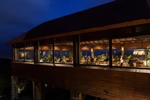 Chez Manu está a un par de minutos del centro de Ushuaia y ofrece una vista inigualable de la ciudad.