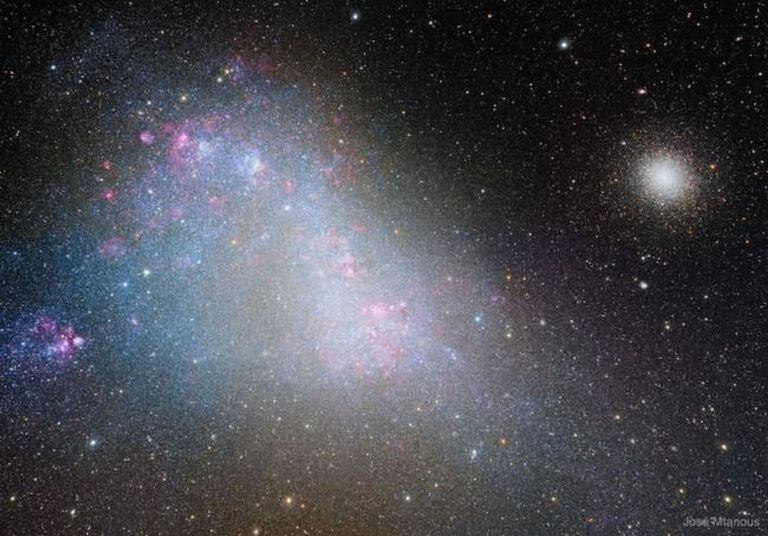 10-01-2022 Una fotografía de la Pequeña Nube de Magallanes, una galaxia enana cercana que se está fusionando con la Vía Láctea. POLITICA INVESTIGACIÓN Y TECNOLOGÍA JOSE MTANOUS