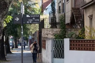 Las viviendas del barrio Cafferatta no respondían al habitual estilo de las casas de bajo presupuesto