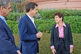Eduardo "wado" de Pedro junto a Galit Ronen, embajadora de Israel