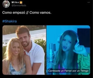 Meme della canzone di Shakira all'ultima sessione musicale di Bizarab