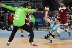 Handball: la Argentina perdió por un gol con Qatar y quedó afuera del Mundial