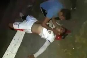 Violencia: graves incidentes y jugadores heridos en San Luis