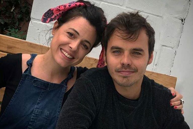 El actor Benjamín Rojas y su esposa, la pastelera Martina Sánchez Acosta