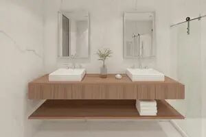 Los nuevos cuartos de baño: materiales y accesorios que suman funciones