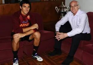 Roma, Bianchi.... "Carlos tenía carácter de management en su gestión", recuerda Burdisso