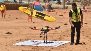 Las playas de Australian contarán con drones capaces de reconocer tiburones en el agua